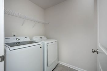 Washer and dryer included